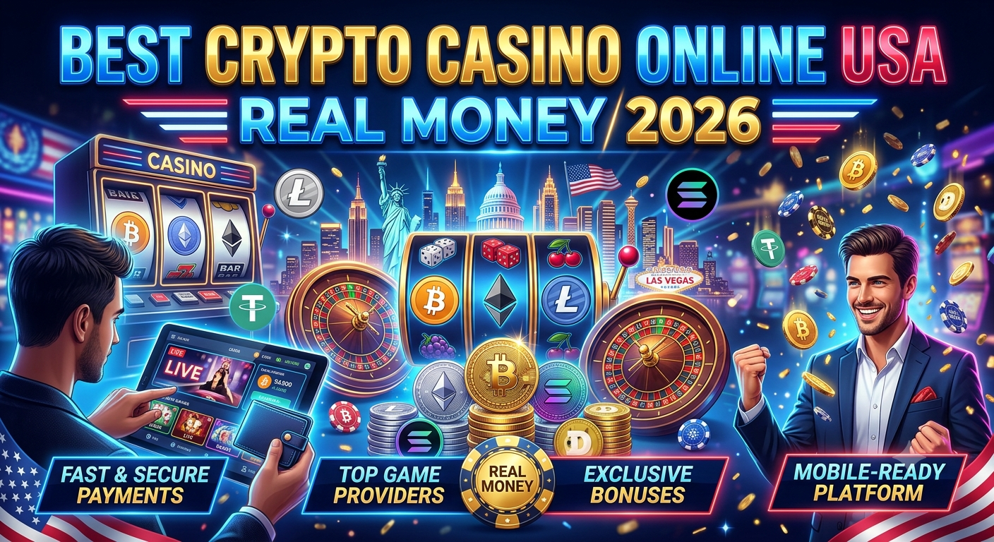 Best Crypto Casino Online USA Real Money: Top Bitcoin Sites 2026