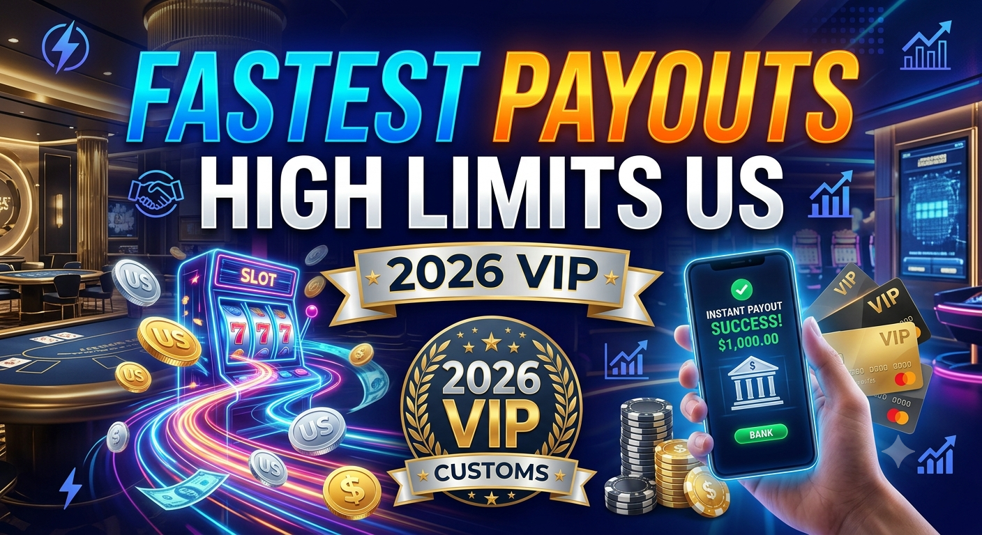 Fastest Payout Online Casinos with High Limits US (2026 VIP)